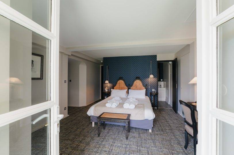 Votre Chambre Supérieure à l'Hôtel**** la Robéyère - Embrun