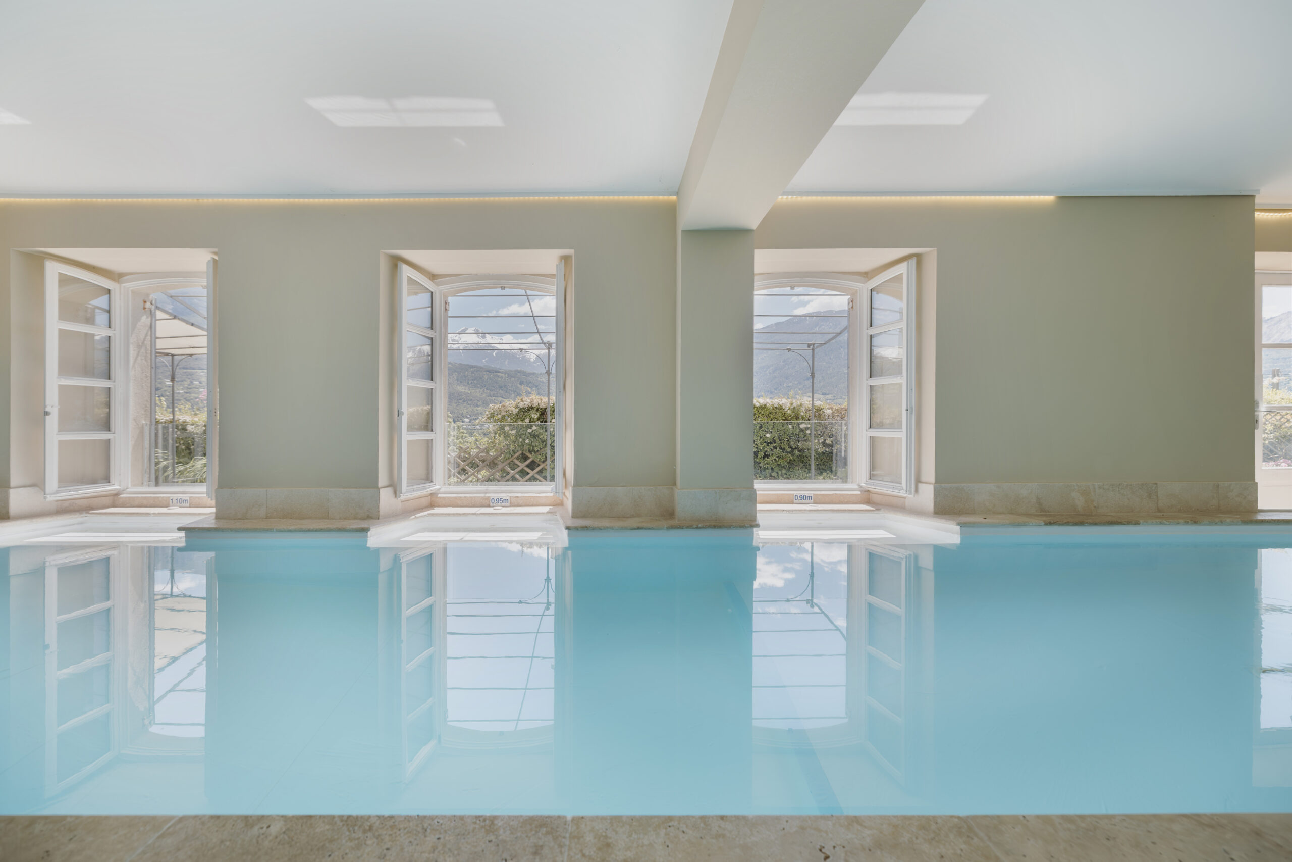 piscine intérieure chauffée